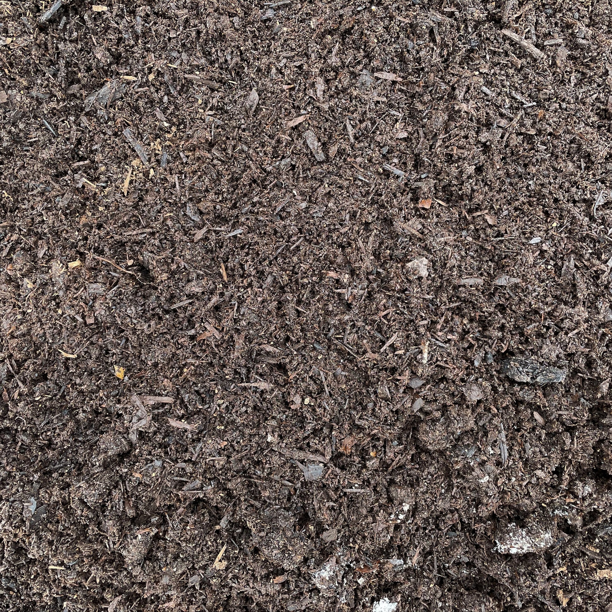 Overhead view of Organic Poultry Compost, a certified organic compost available for delivery from Missoula Dirt Delivery.